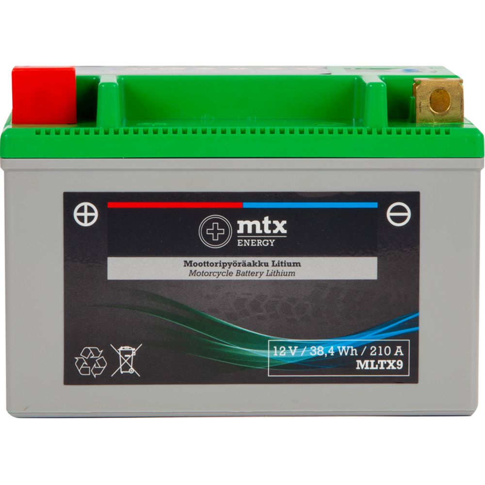 MTX Energy litiumbatteri 12 V 38,4 Wh MLTX9