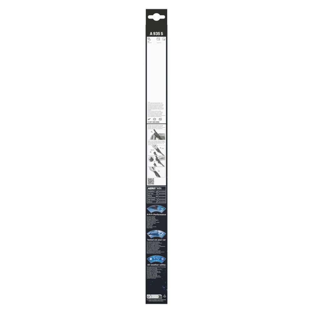 Bosch AeroTwin A935S tuulilasinpyyhkimet 60 + 60 cm