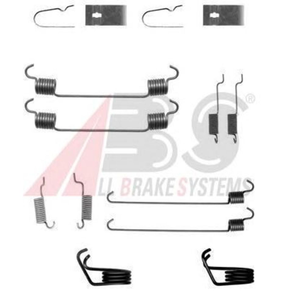 Jarrukenkien asennussarja 23-0799