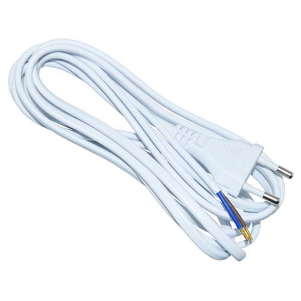 Harju kabel med stickpropp 2,5 m vit