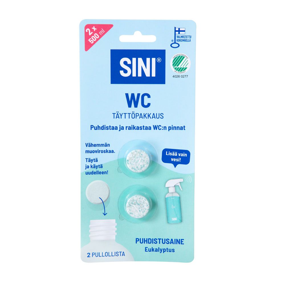 Sini toaletttabletter refill 2 st.