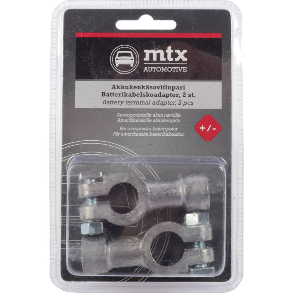 MTX Automotive batterisko europeiska-amerikanska poler 2 st.