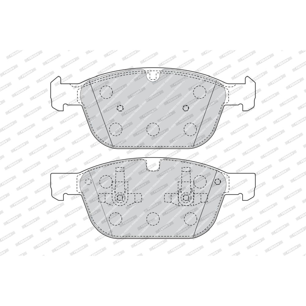 Piduriklotside komplekt 97-22898