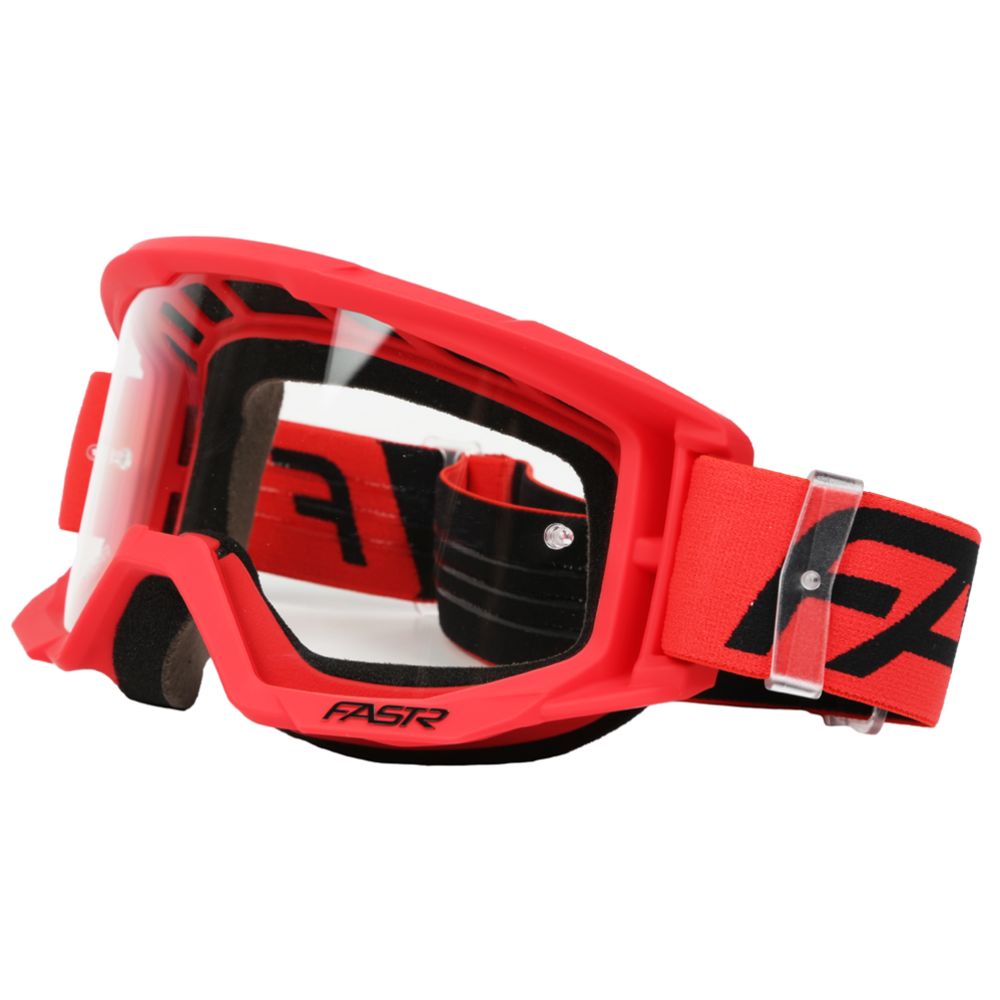 Fastr JJMX ajolasit punainen kirkas linssi