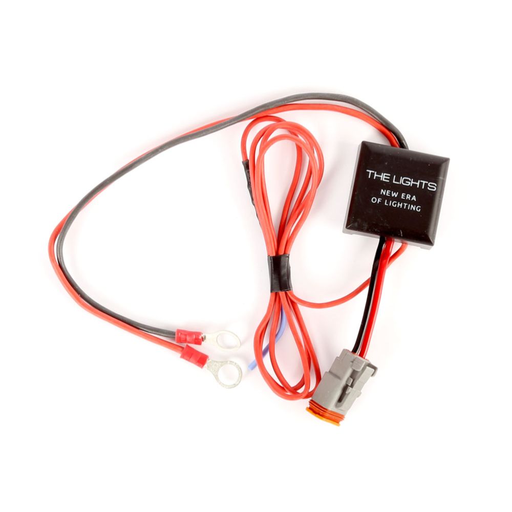 Plug & Drive kabelsats för extraljus 1 x DT 2-polig kontakt SET1 12/24 V (CAN-kompatibel)