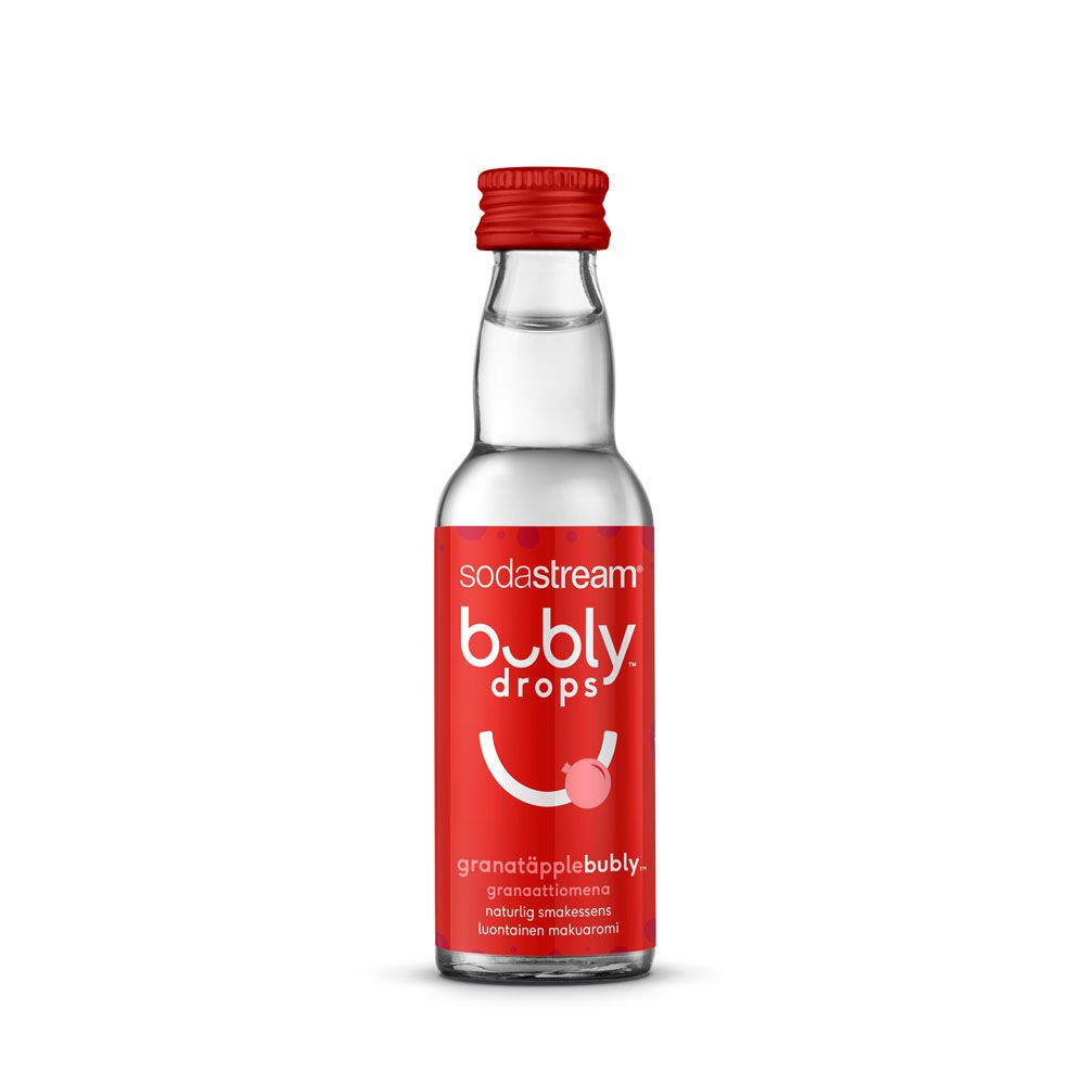 SodaStream Bubly-smakessens granatäpple, 40 ml