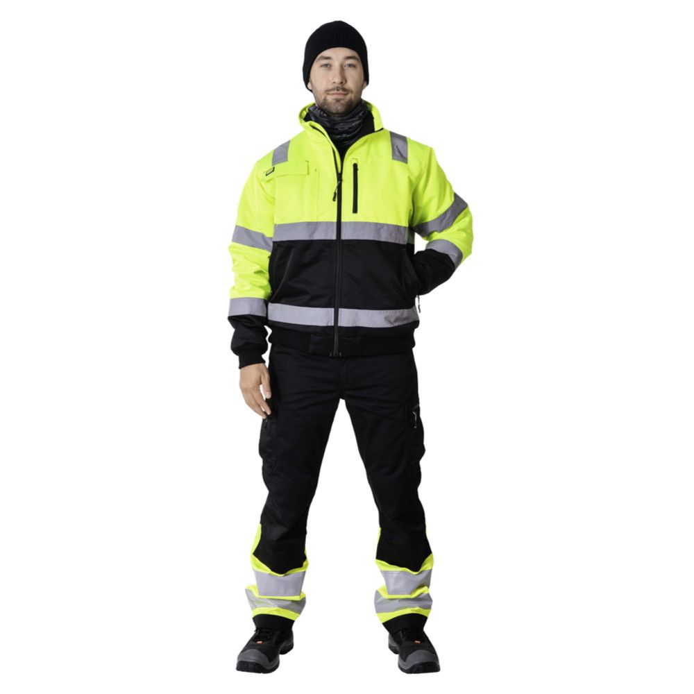 MTX Workgear vinterjacka varselgul/svart
