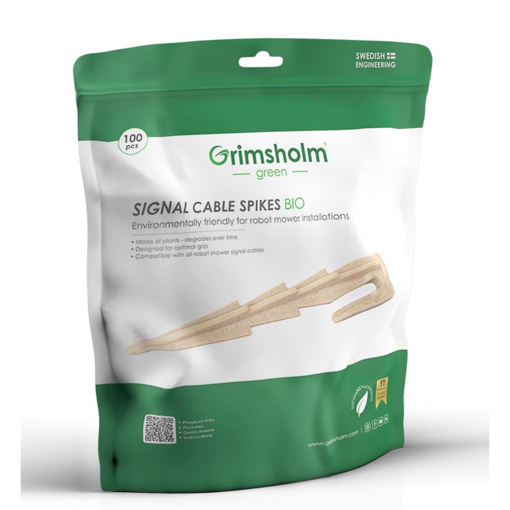 Grimsholm Green BIO-rajakaapelipidike, 100 kpl