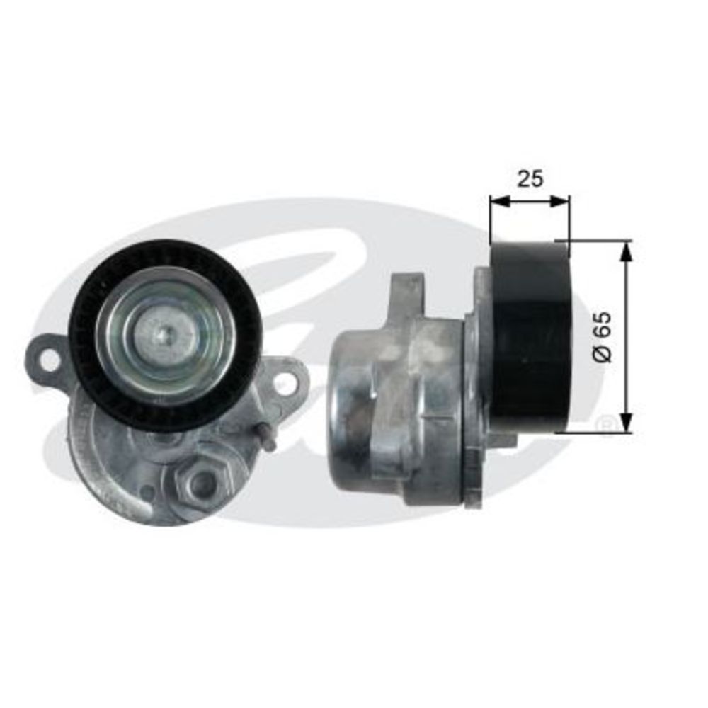 Moniurahihnan kiristysrulla 30-0867