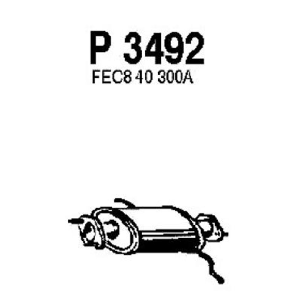 Etuäänenvaimentaja 14-3492