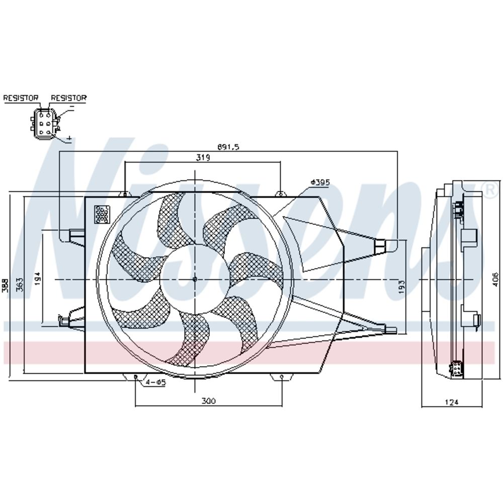 Kliimaseadme ventilaator 13-00053