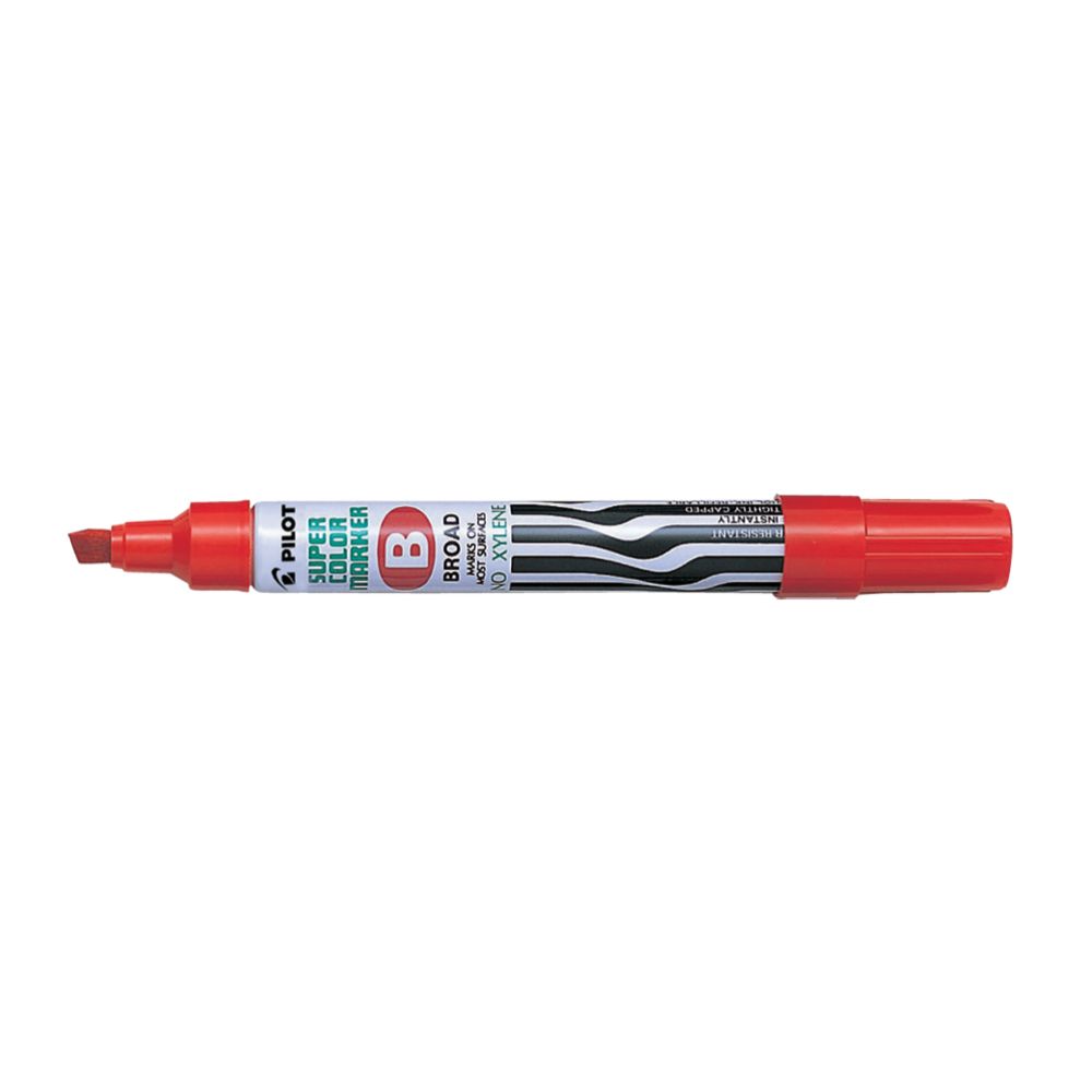 Pilot merkkauskynä Super Color broad punainen