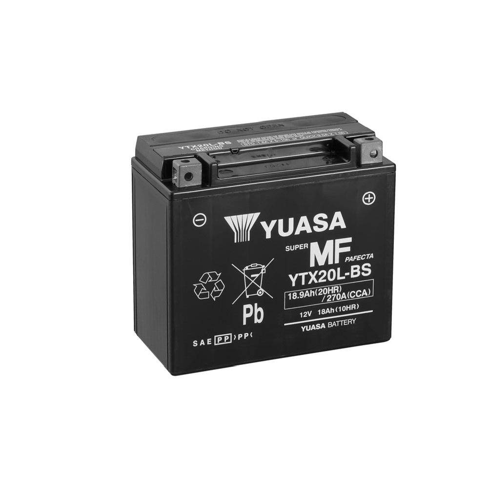 Yuasa MP-akku 12V 18Ah YTX20L