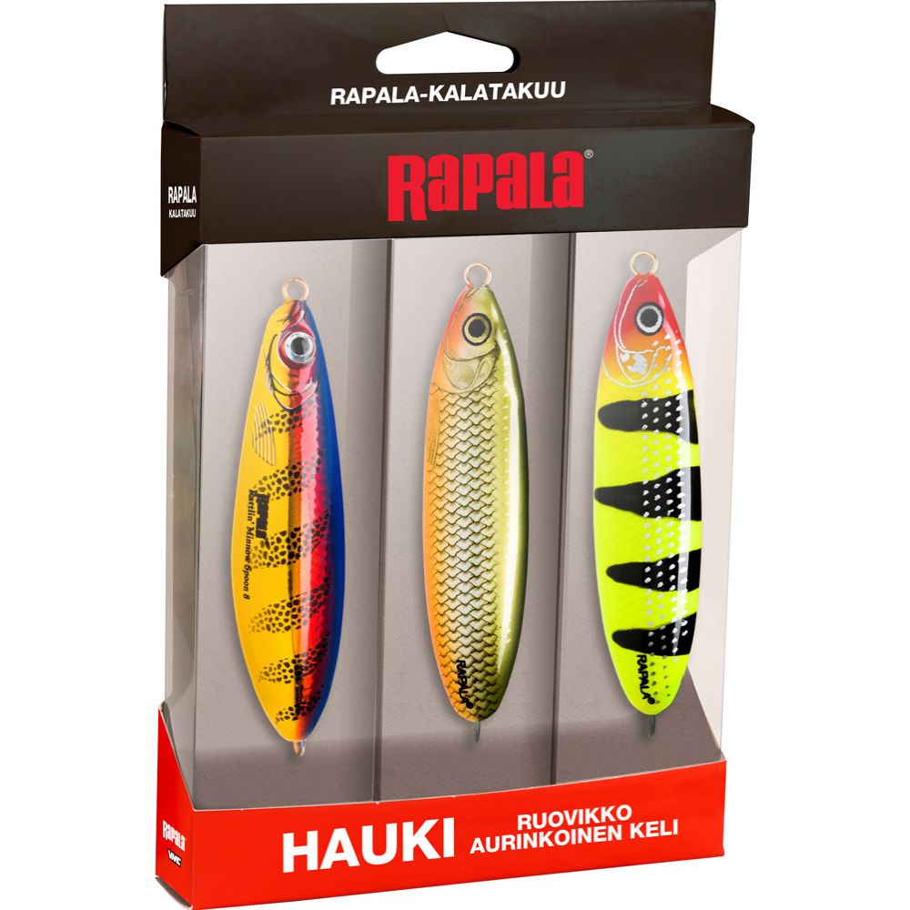Rapala Kalatakuu haugilantide komplekt, päikseline ilm