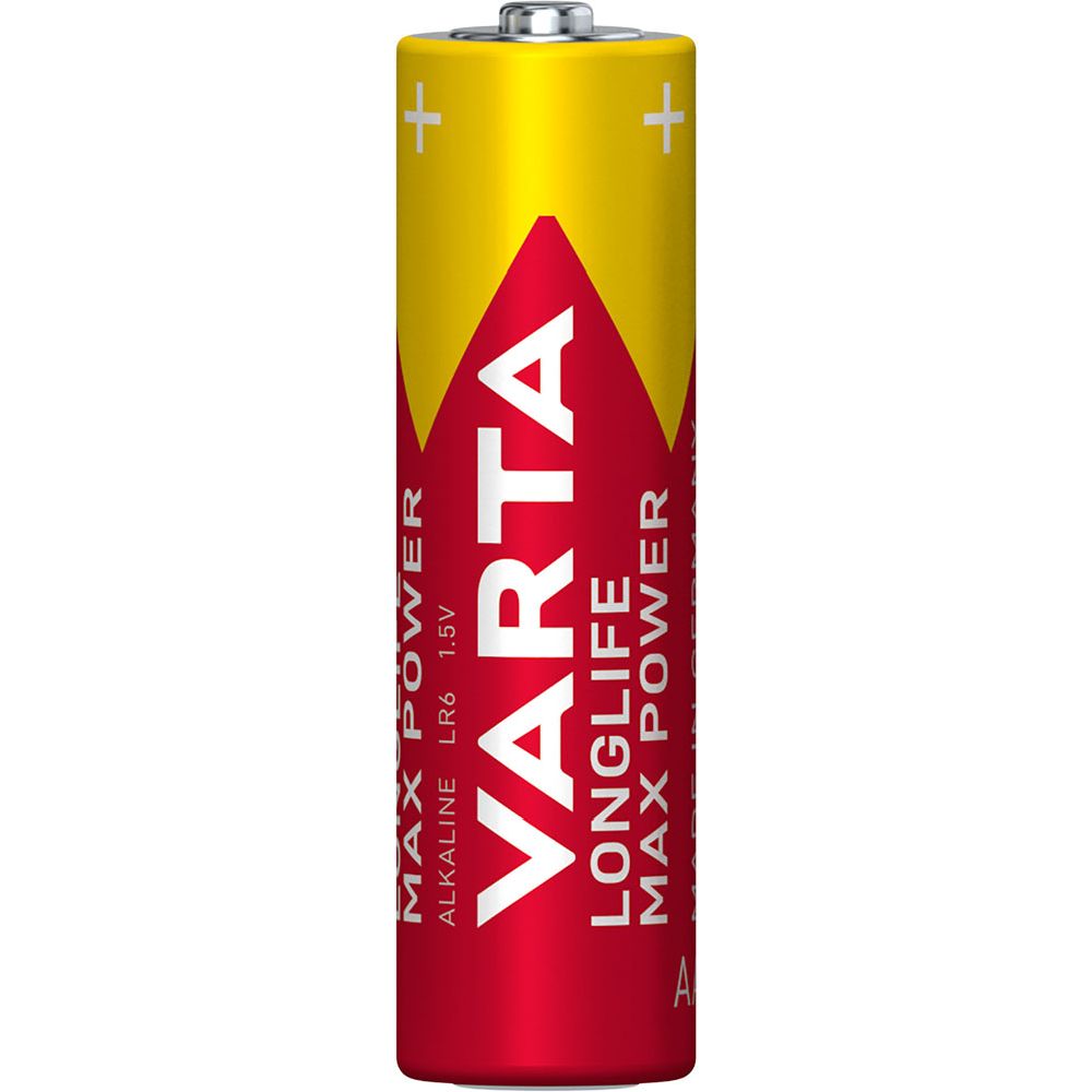 VARTA Longlife Max Power AA-batteri, 4 st.