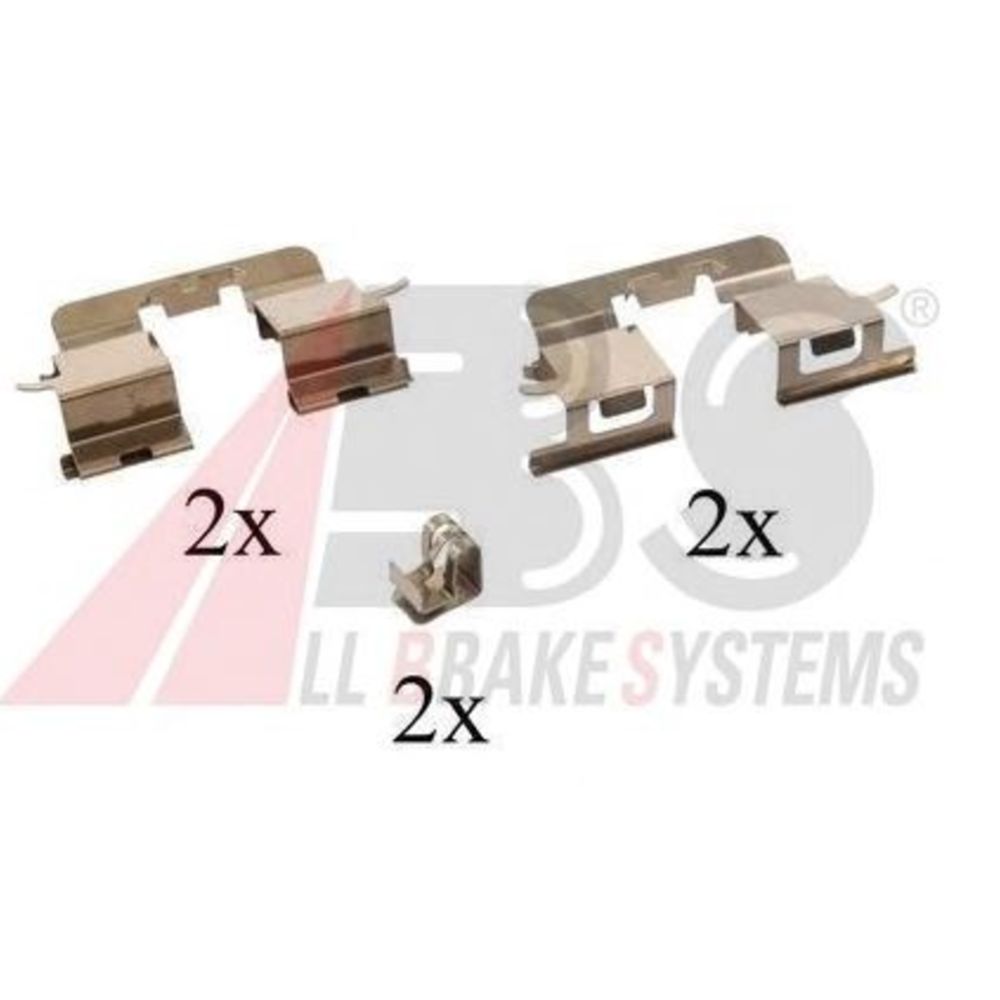 Jarrupalojen asennussarja 23-1290