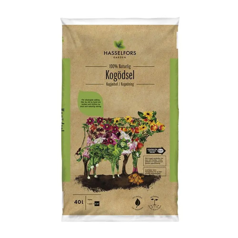 Hasselfors Garden kogödsel 40 L