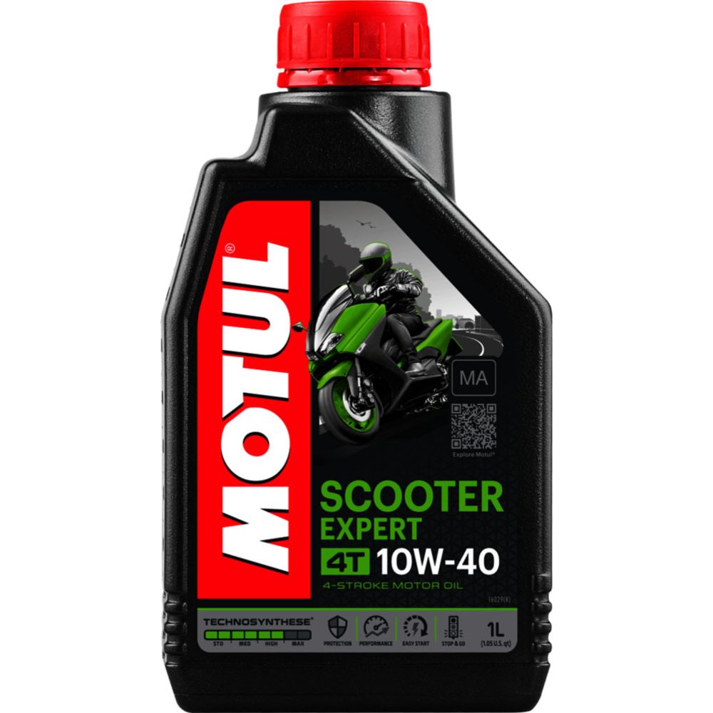 Motul Scooter Expert 10W-40 4T synteettinen 1L