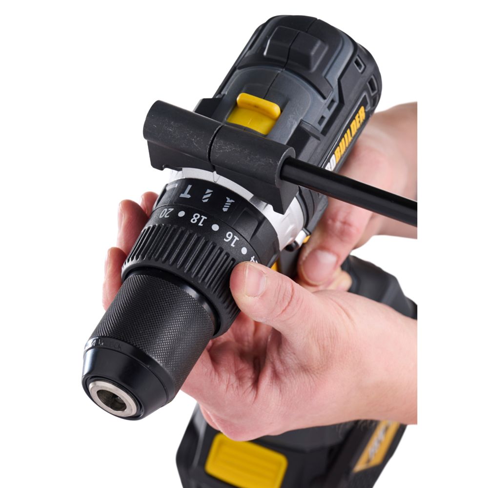 Probuilder hiiliharjaton akkuporakone 18V Li-ion iskutoiminnolla runko