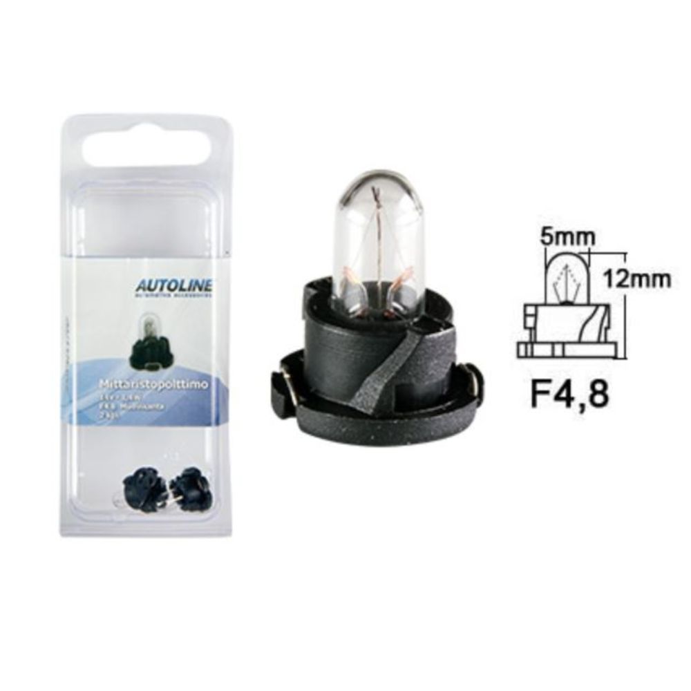 HRQ F4.8-polttimopari 14V/1,4W