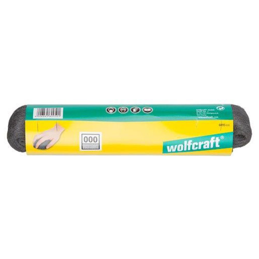 Wolfcraft® terasvill, karedus 000, 200 g