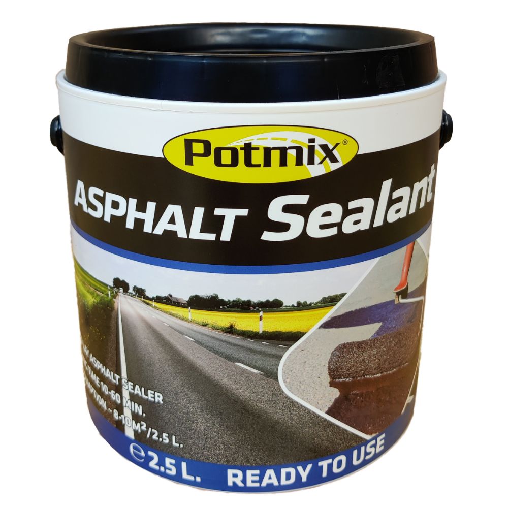 Potmix Asphalt Sealant asfaltbeläggning 2.5 L