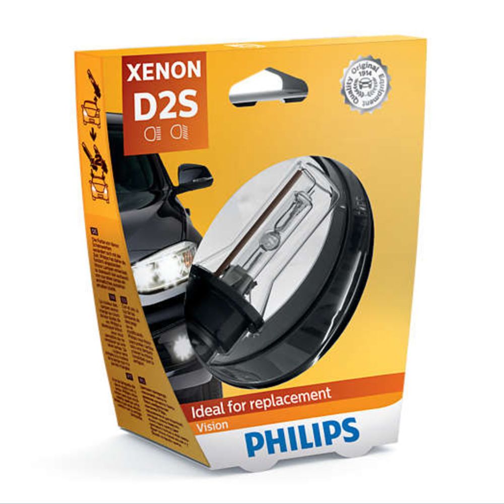 Philips Vision Xenon-D2S polttimo 85 V / 35 W