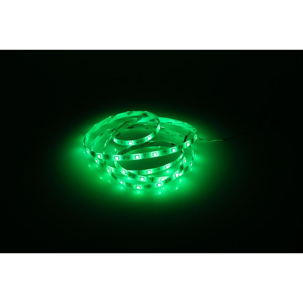 MTX Basic RGB LED-valgusriba patareitoitega 2 m IP20