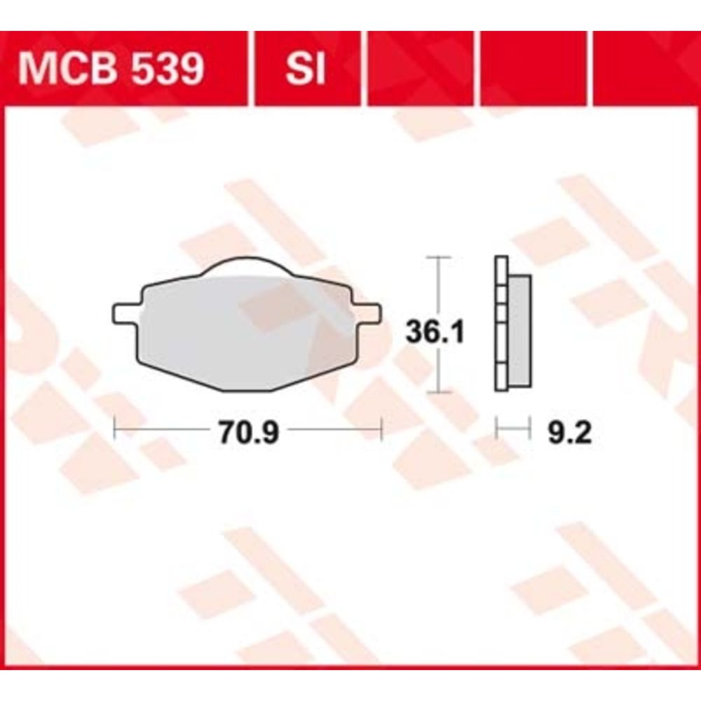 Piduriklotside komplekt 98-22042