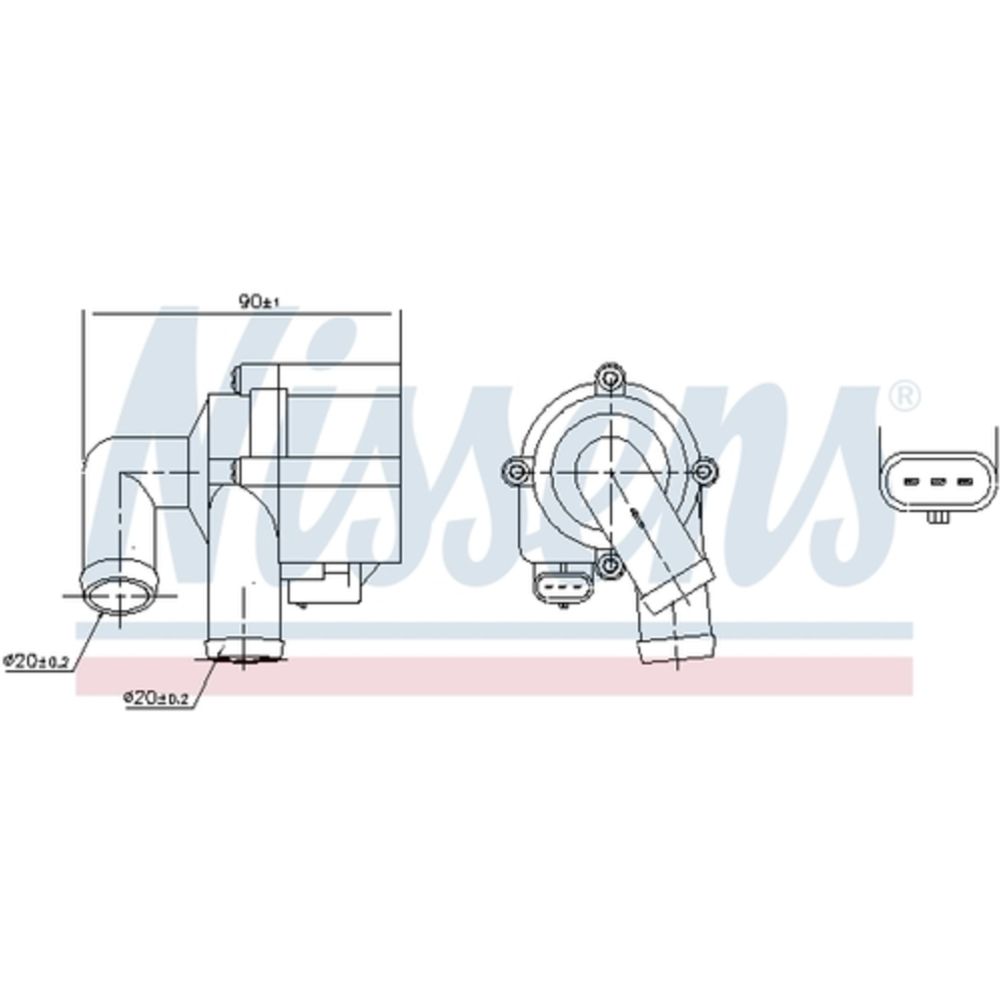 Vattenpump 30-03577
