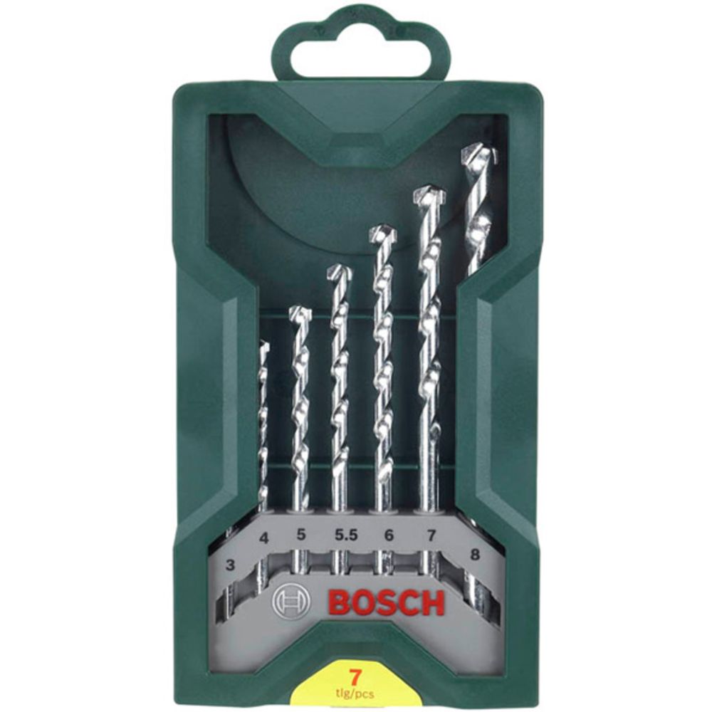 Bosch betongborrsats 3–8 mm 7 delar