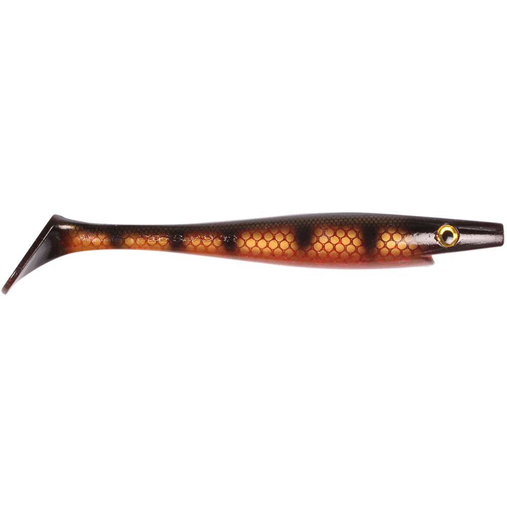 Strike Pro Pig Shad 23 cm 90 g haukijigi väri: Red Tiger 141