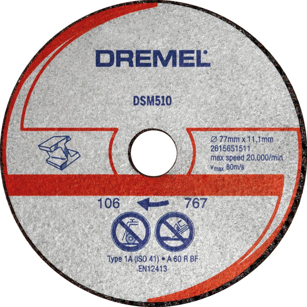 Dremel DSM510 katkaisulaikka metallille ja muoville