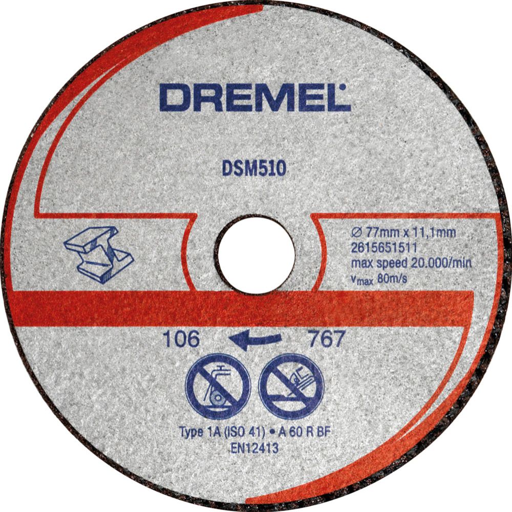 Dremel DSM510 kapskiva metall och plast