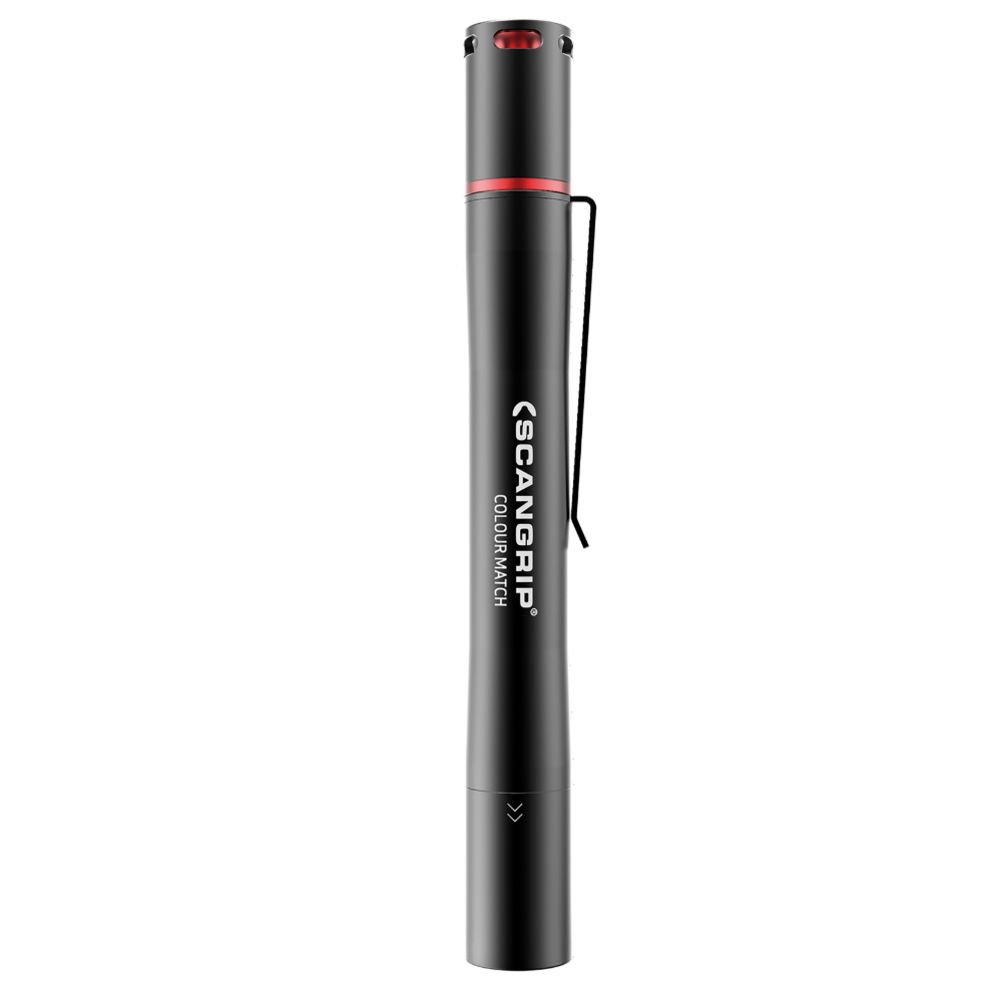 Scangrip Matchpen R LED-taskulamp värvipindade kontrollimiseks, laetav, 100 lm