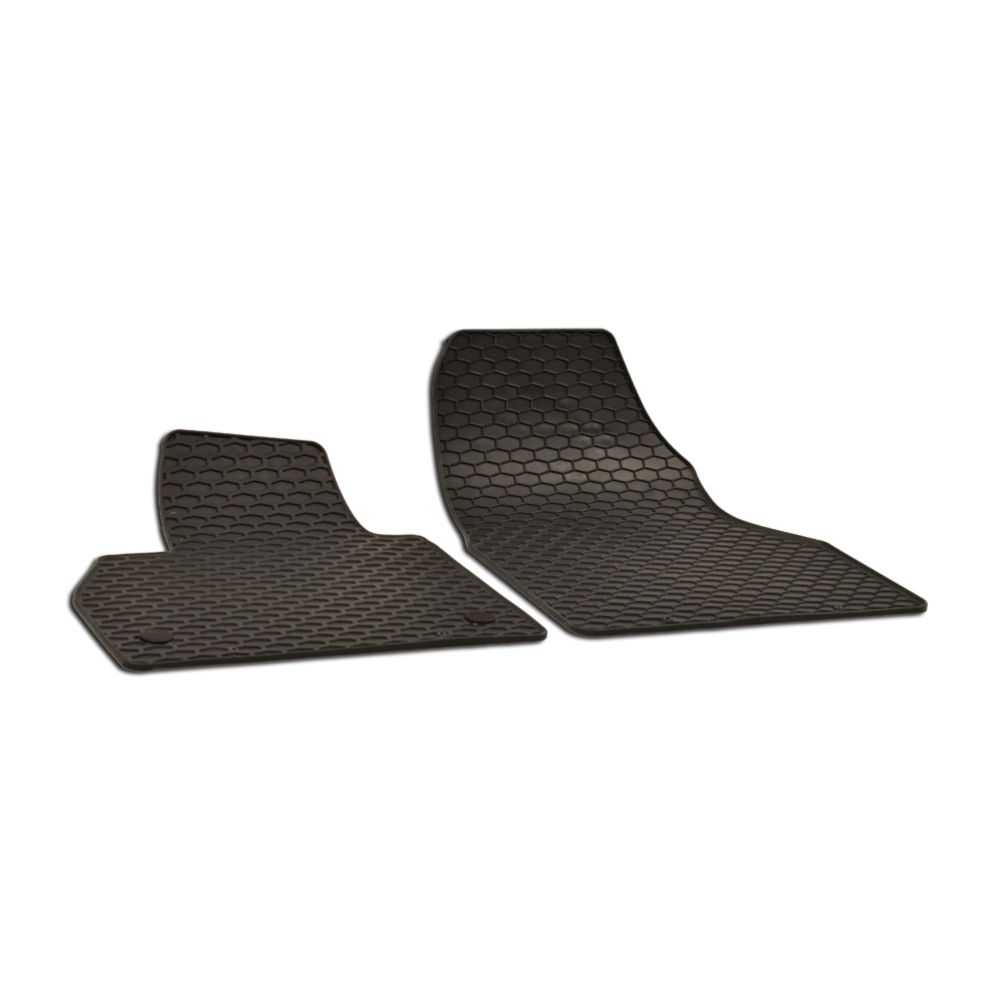 Kummimattide komplekt, Mercedes-Benz Citan, Renault Kangoo, 2008—, must