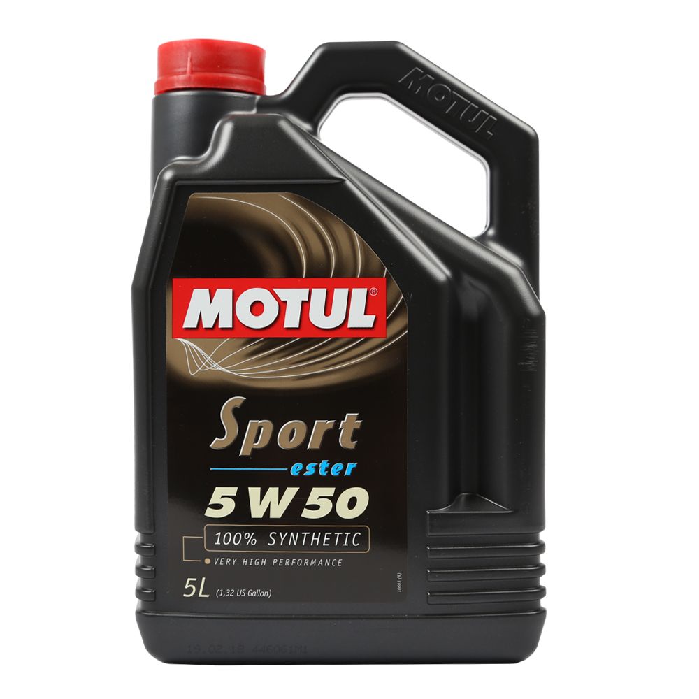 Motul Sport 5W-50 5 l moottoriöljy