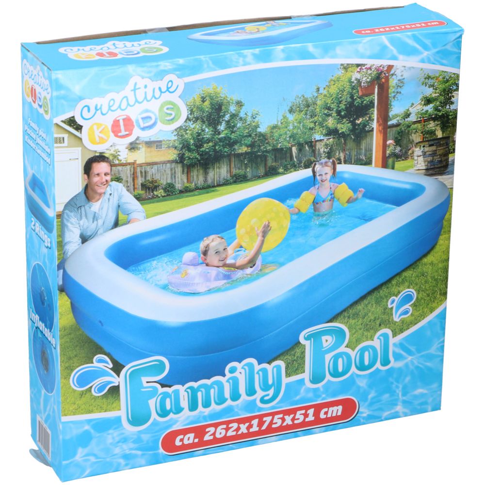 Creative Kids pool 262 x 175 x 51 cm