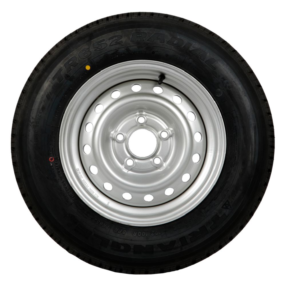 Peräkärryn rengas+vanne 185 R14C 5x112