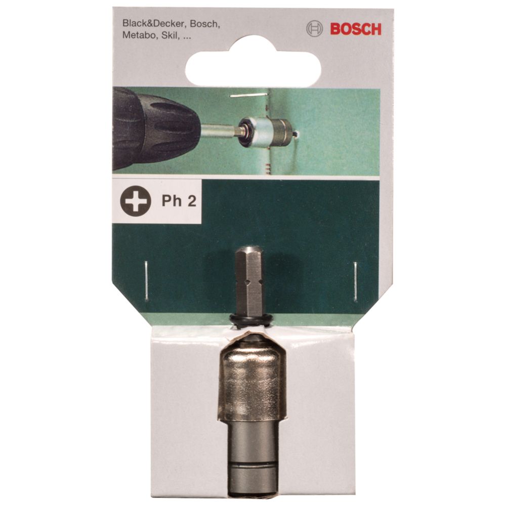 Bosch sügavuspiirik PH2 1/4" koos kruvikeeraja otsikuga