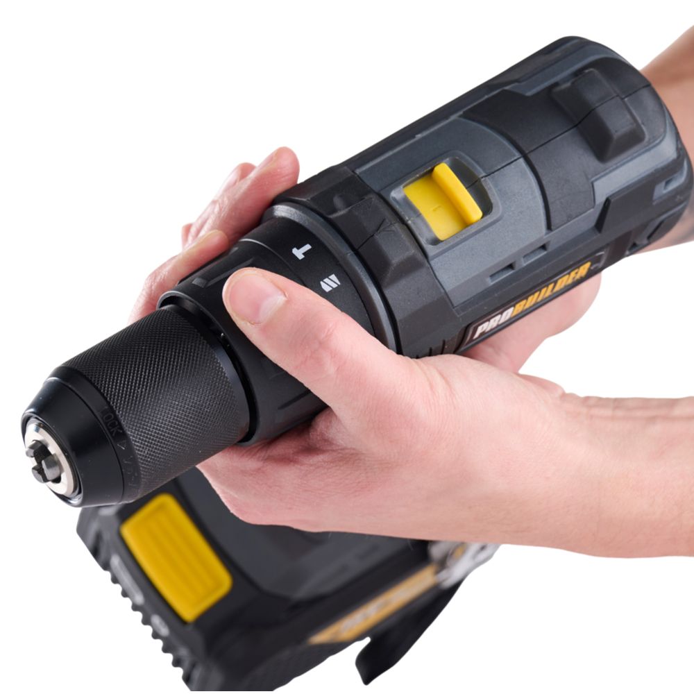 Probuilder batteridriven borrmaskin med slagfunktion 18V Li-ion solo