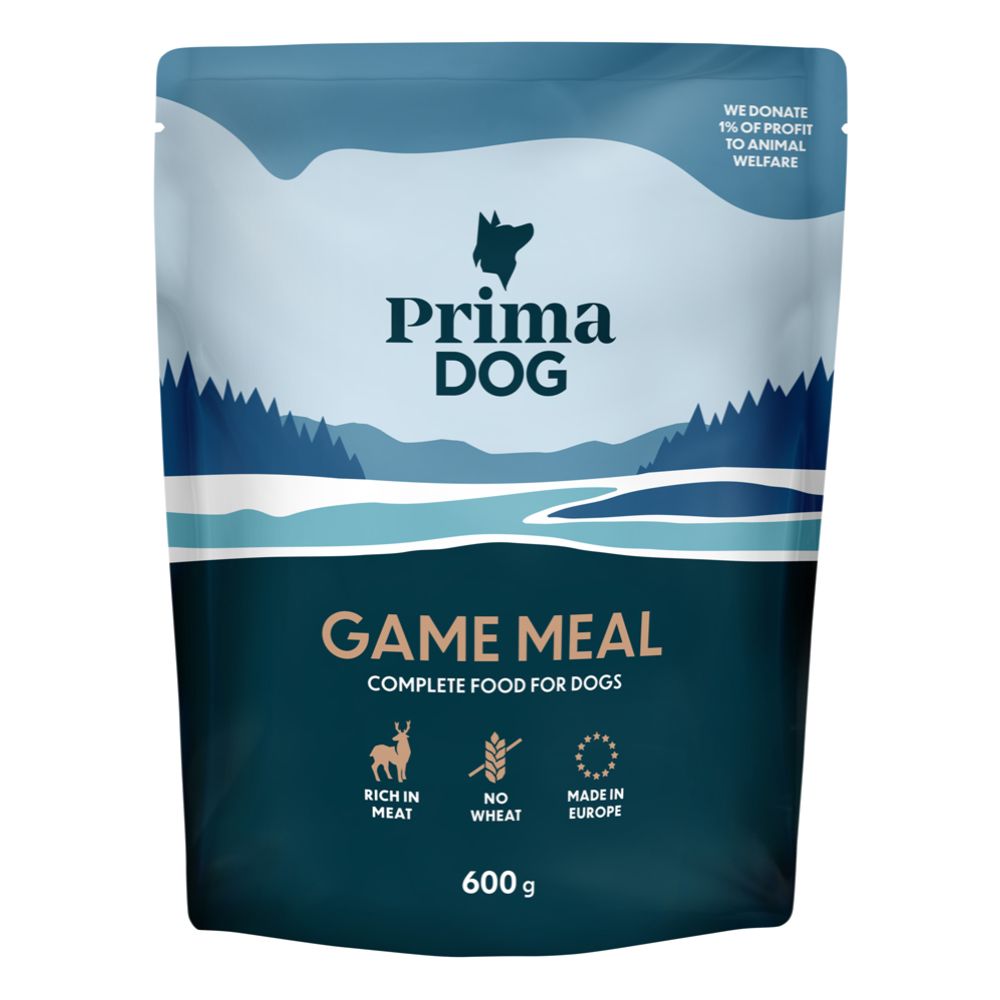 PrimaDog viltmåltid 600 g