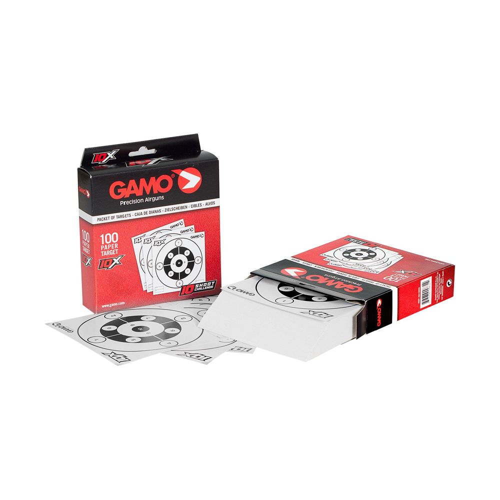 Gamo 10X maalitaulu 100 kpl