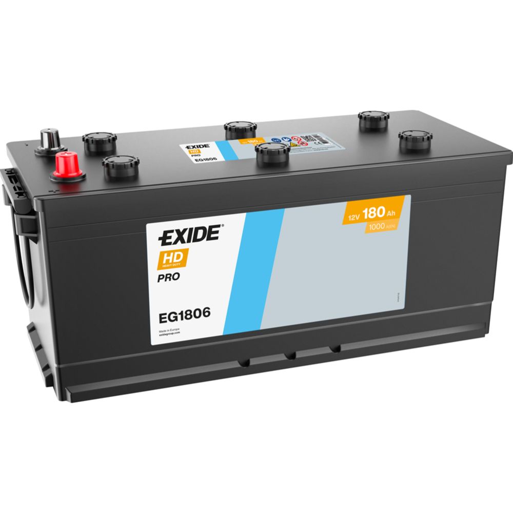 Exide EG1806 180Ah/1000A akku P513xL218xK225
