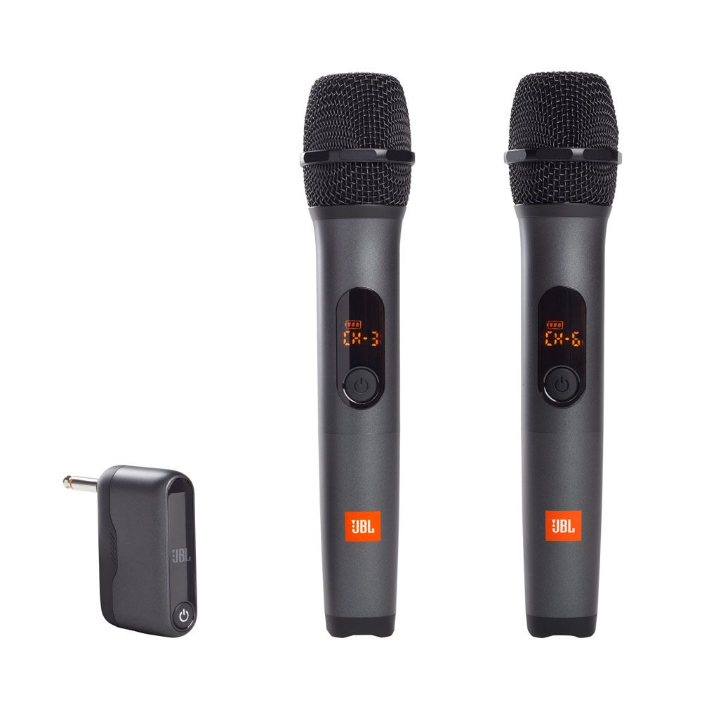 JBL langattomat mikrofonit ja vastaanotin