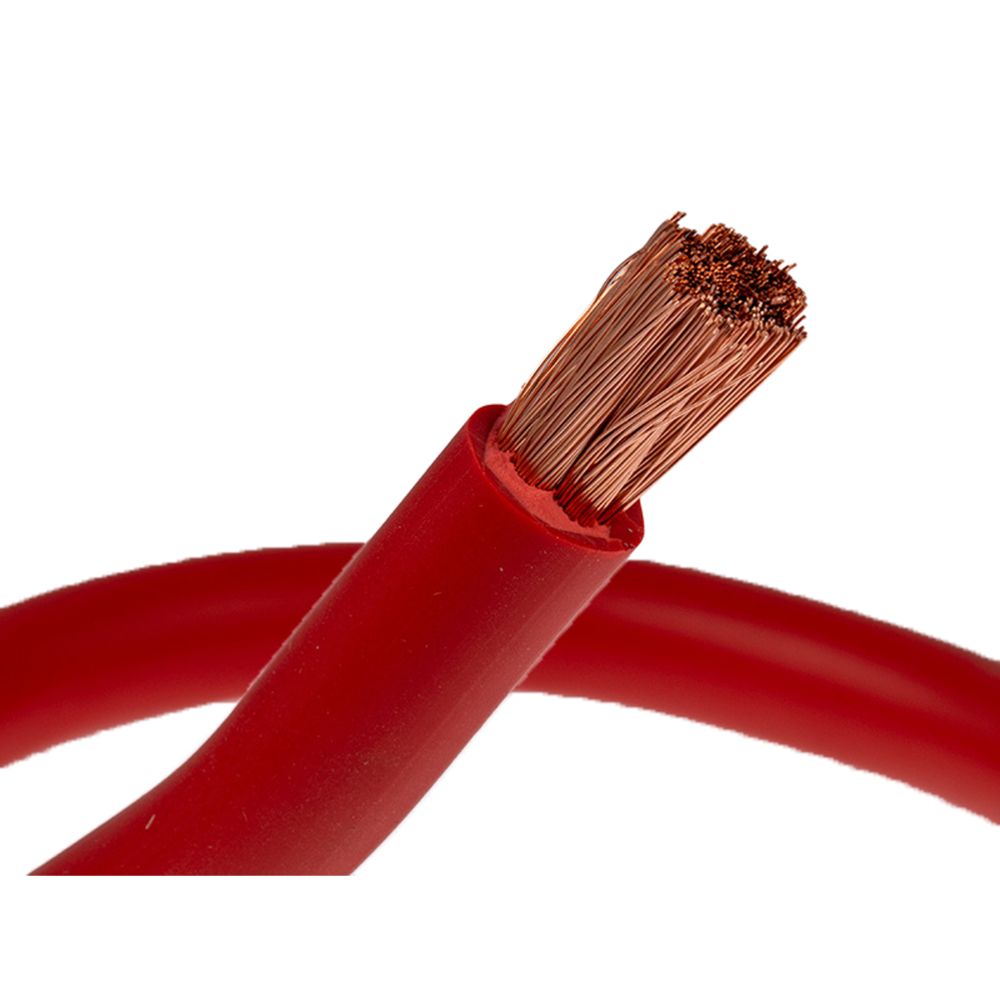 Kabel 35 mm²/ø 12 mm röd 1 m