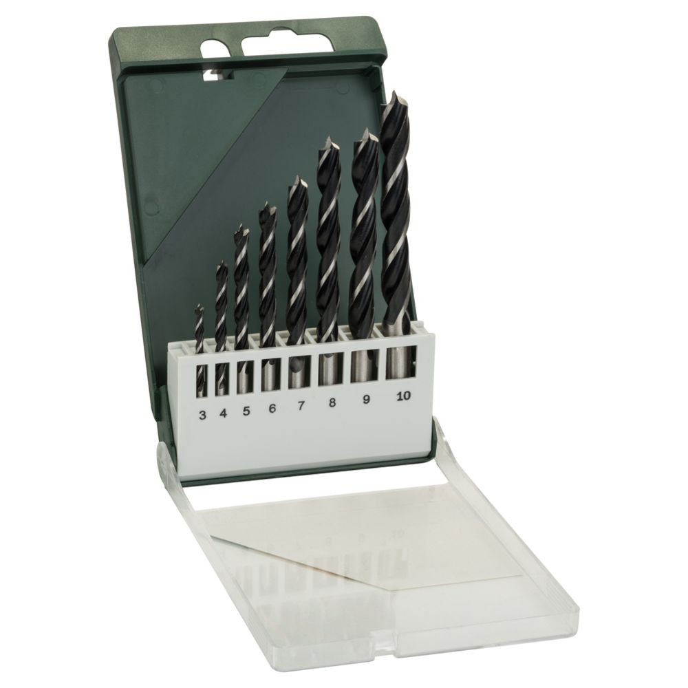Bosch puidupuuride komplekt 3/4/5/6/7/8/9/10 mm 8 tk