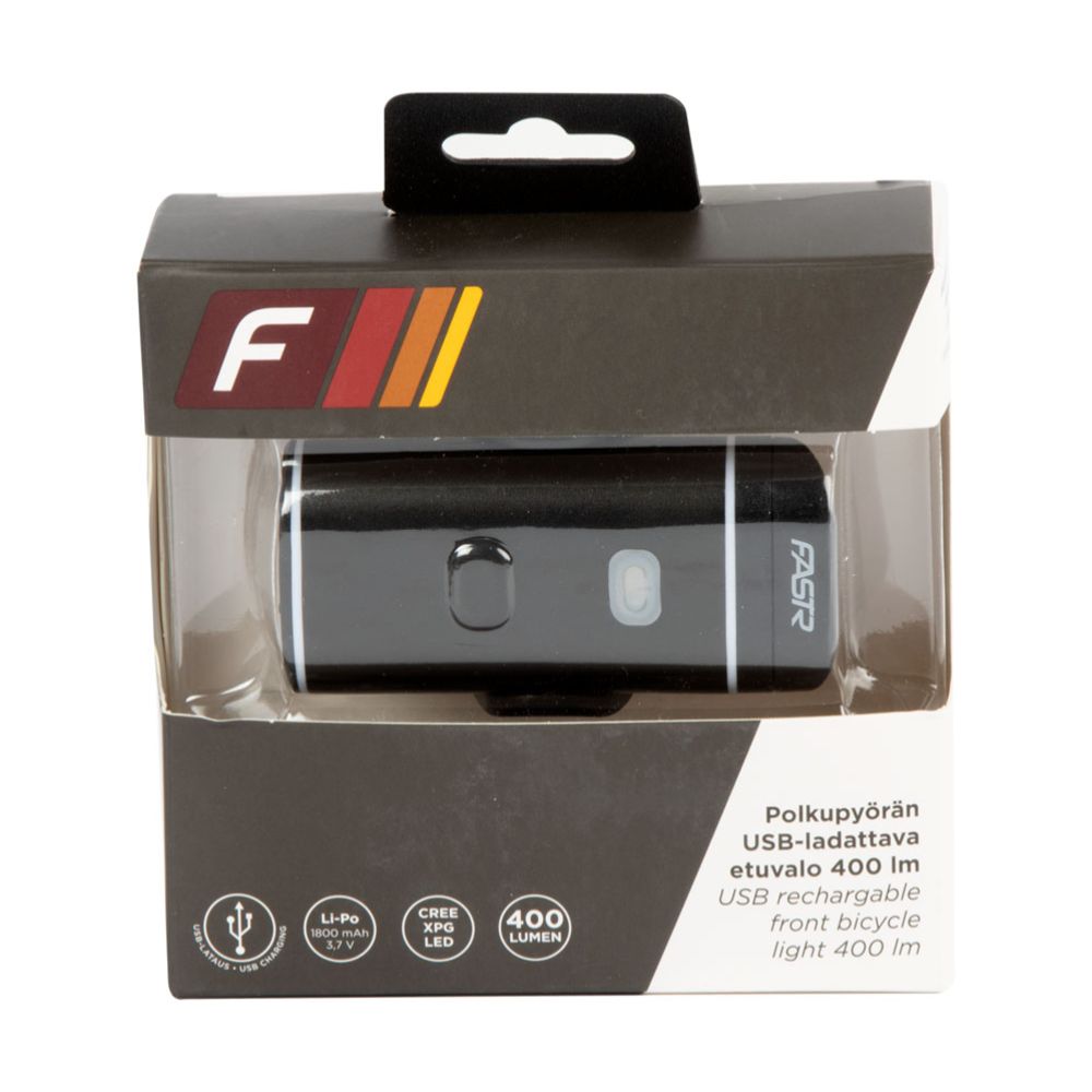 Fastr 400 USB-laetav jalgratta esituli