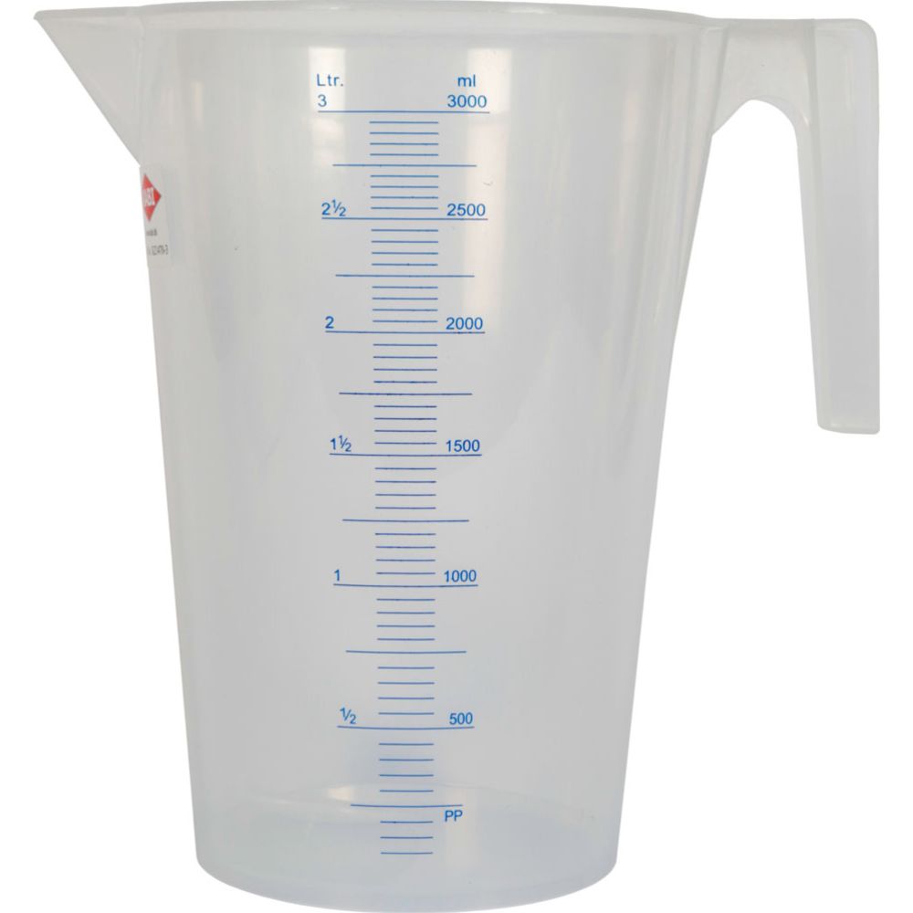 KABI täyttökannu asteikolla 3 l