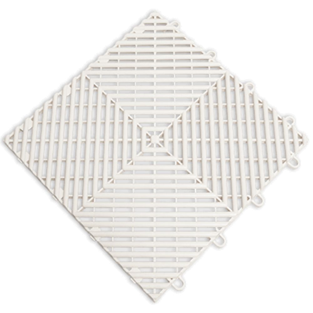 Racedeck Freeflow Tile vit 4 st.